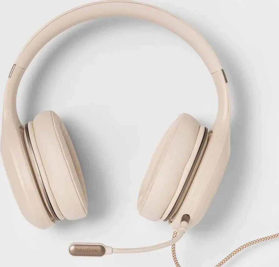 On-Ear Wired Headset - Stone White 1