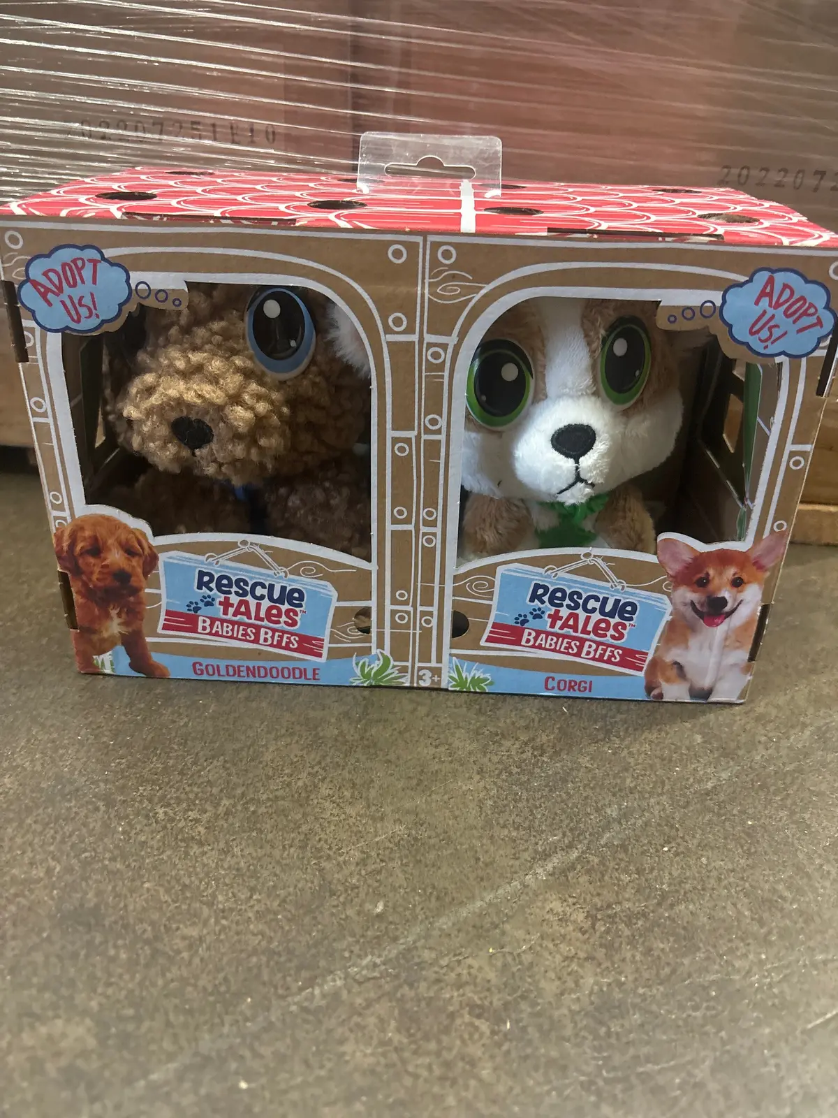 Rescue Tales Babies Bff Goldendoodle And Corgi - New 1
