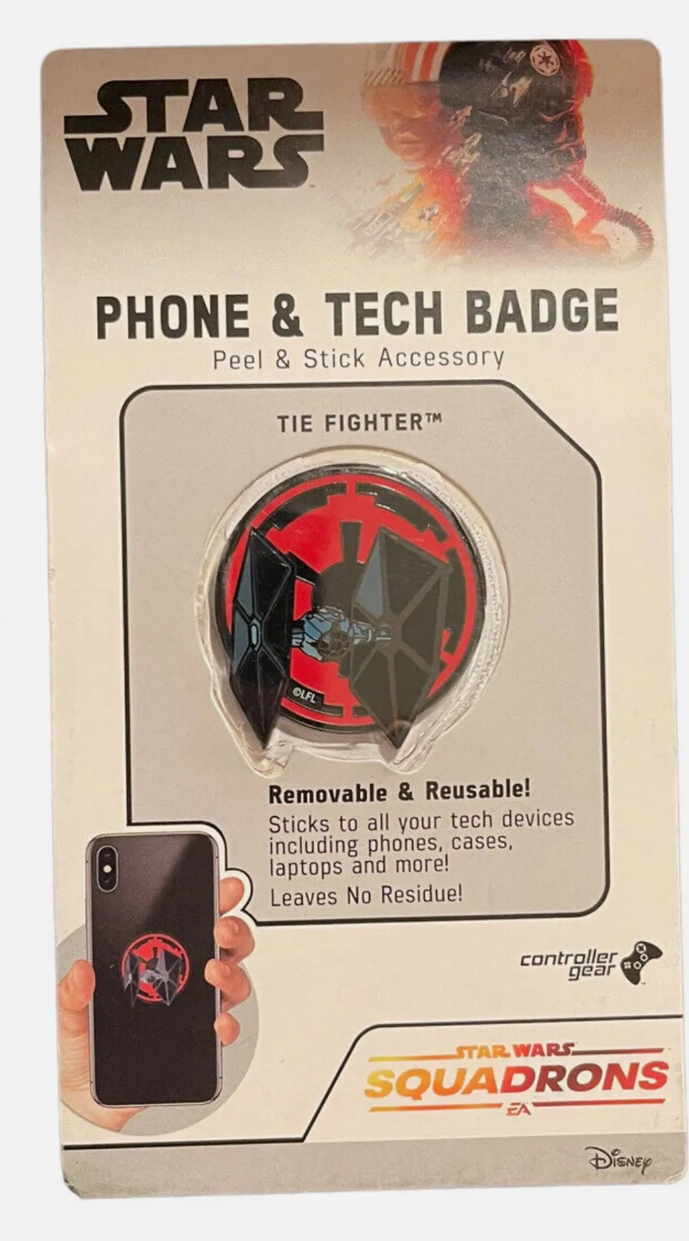 Star Wars Phone & Tech Badge Imperial Tie Fighter 1