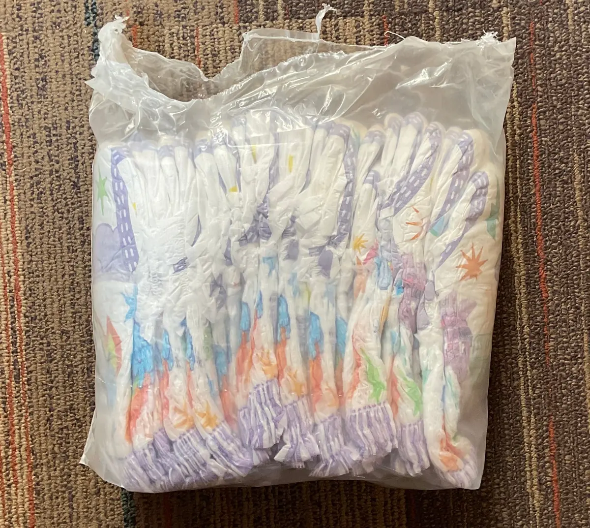 Pampers East Ups Girls My Little Pony Disposable Training Underwear - 4T-5T - (Out Of Original Packaging) 1