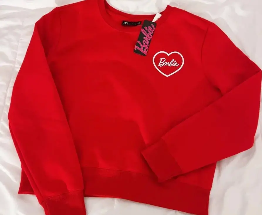 Barbie Red Sweater Crewneck 1