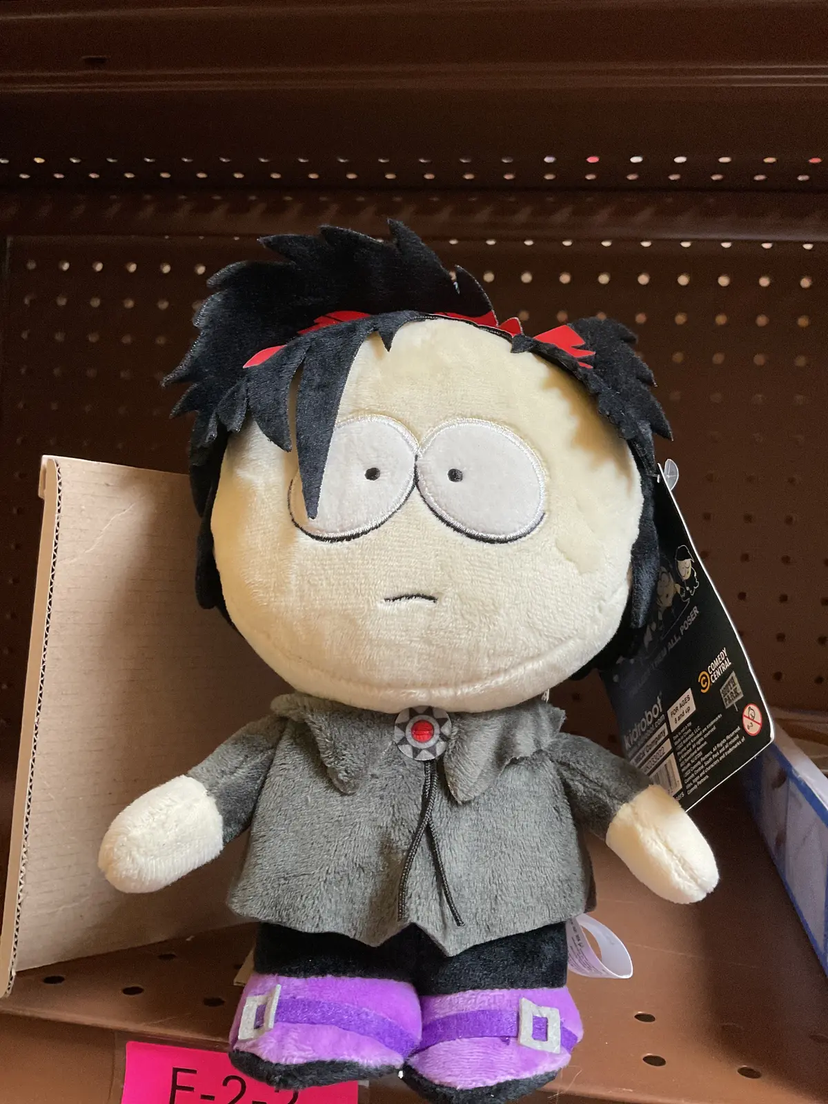 South Park Goth Kid Pete 8-Inch Phunny Plush 1