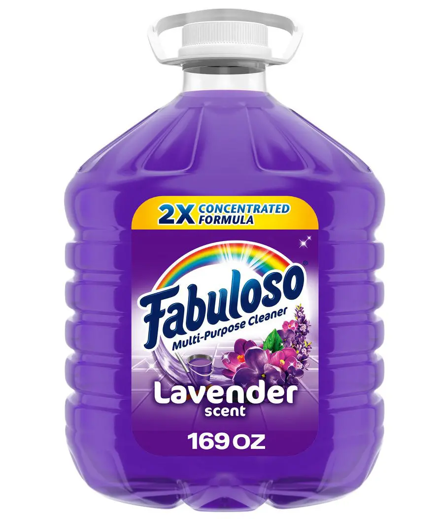 Fabuloso Lavender Scent Multi Purpose Cleaner 2X Concentrated Formula - 169 Fl Oz 1