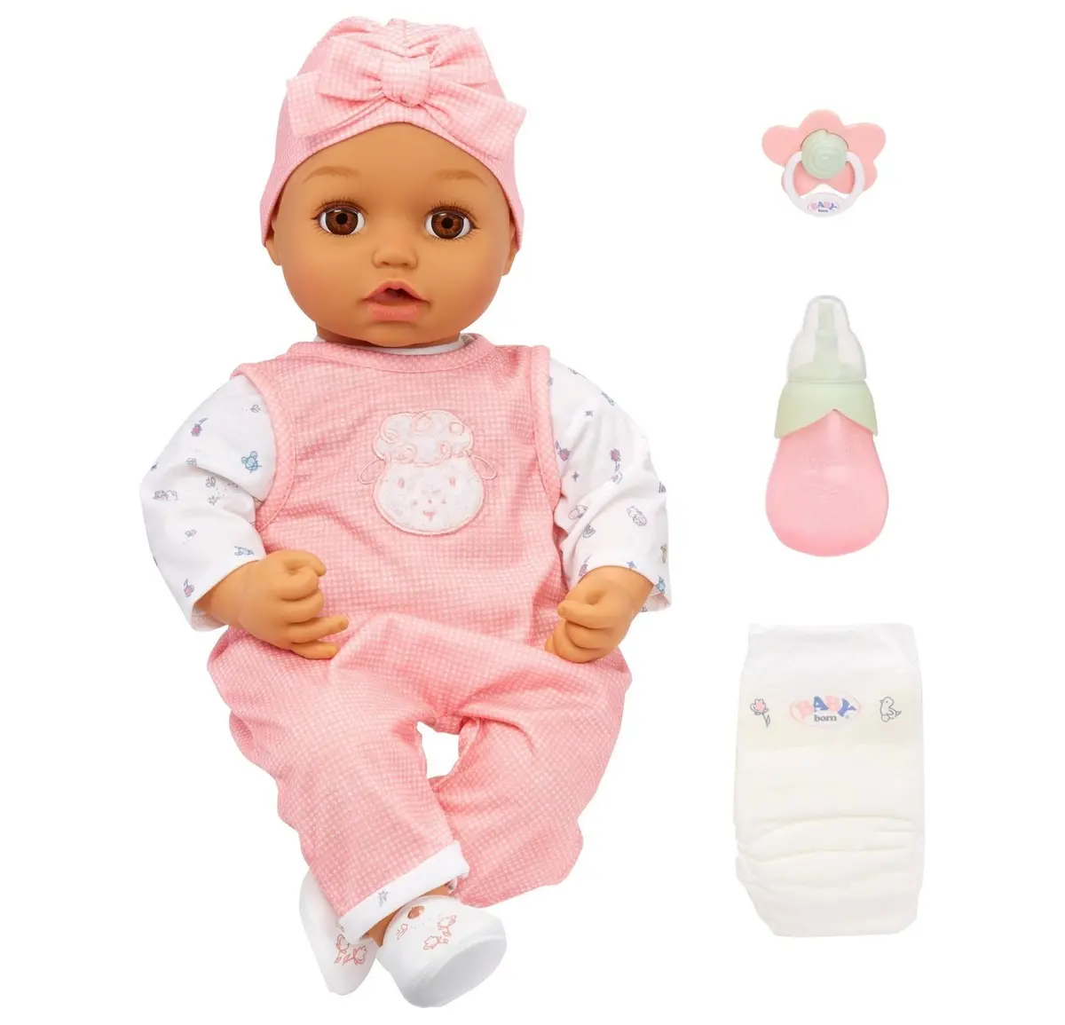 Baby Born My Real Baby Doll Ava - Light Brown Eyes 1