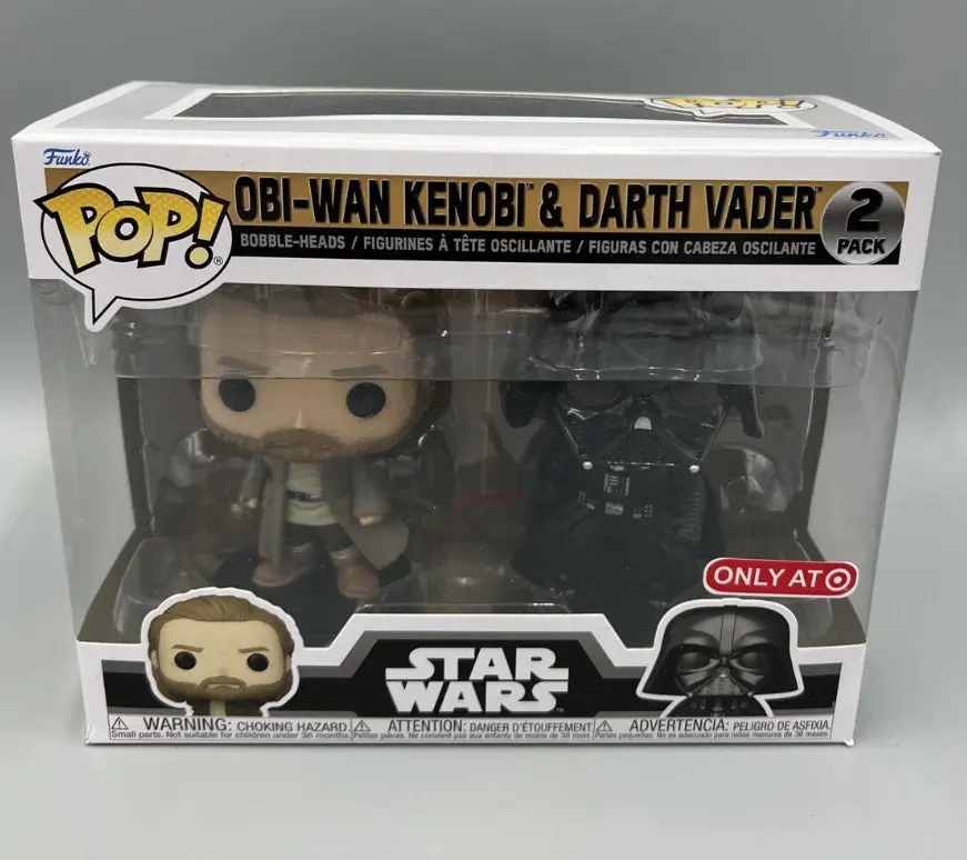 Funko Pop Star Wars Obi-Wan & Darth Vader 2 Pack 1