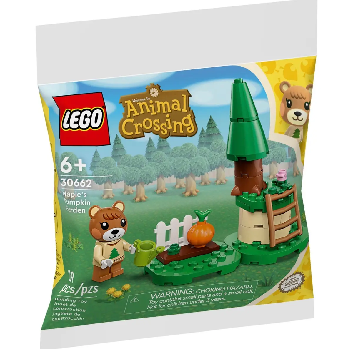 Lego Animal Crossing Maple's Pumpkin Garden 1