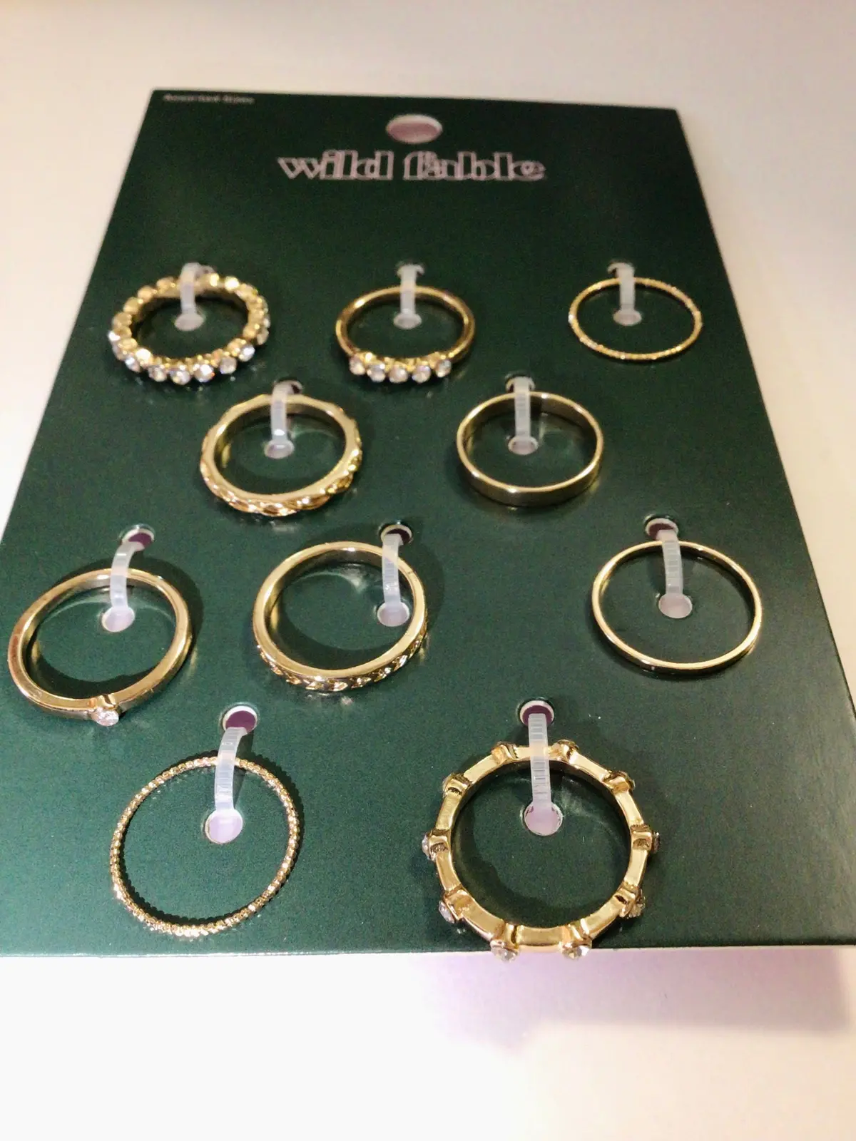 Gold Diamond Ring - 10Pc 1