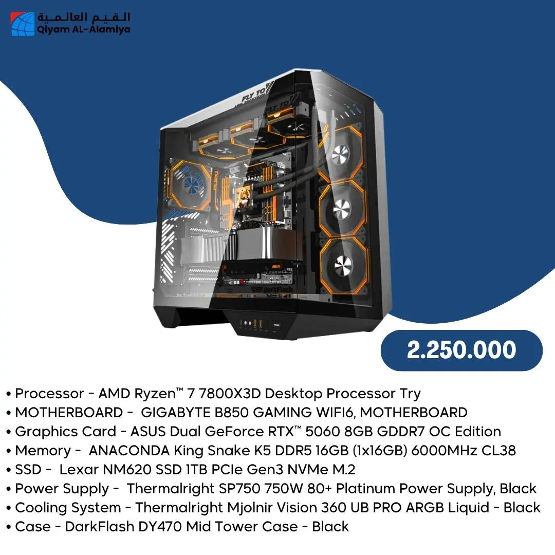 Pc Build Amd Ryzen 7 7800X3d, Rtx 5060 8Gb 1