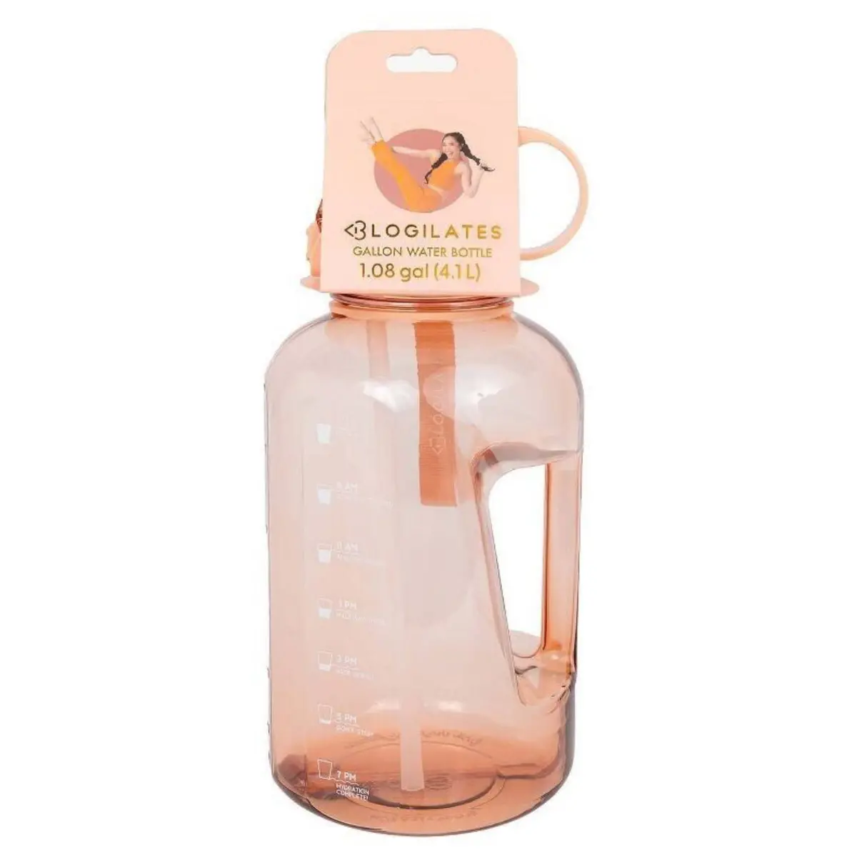 Gallon Water Bottle - Orange 1