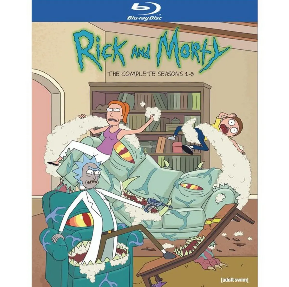 Rick And Morty: Season 1-5 (Blu-Ray) 1