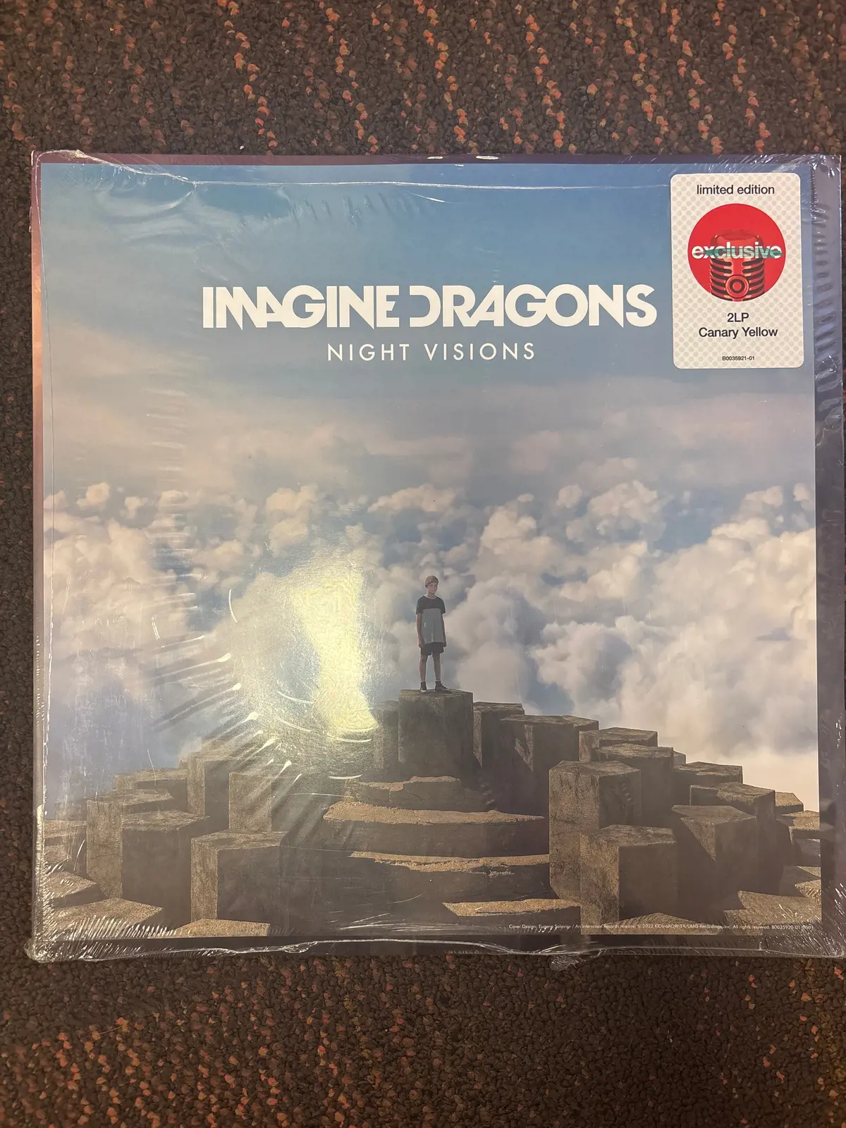 Imagine Dragons - Night Visions (Vinyl) 2Lp Canary Yellow 1