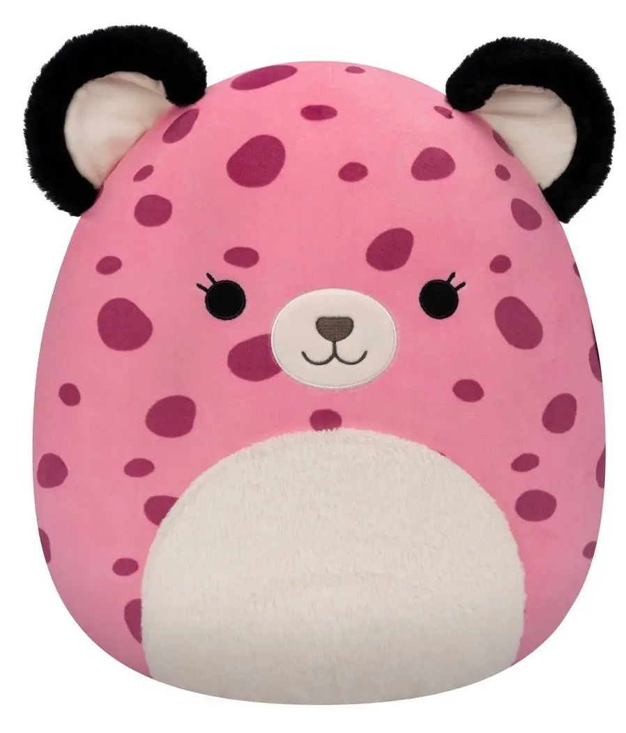 Squishmallows 16" Jalisca The Pink Leopard With Fuzzy Belly
Plush Toy 1