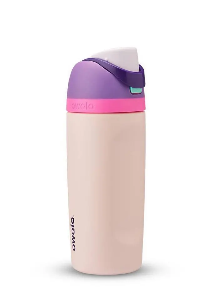 Owala16oz Kids' Freesip Stainless Steel Water Bottle - Bunny Business 1