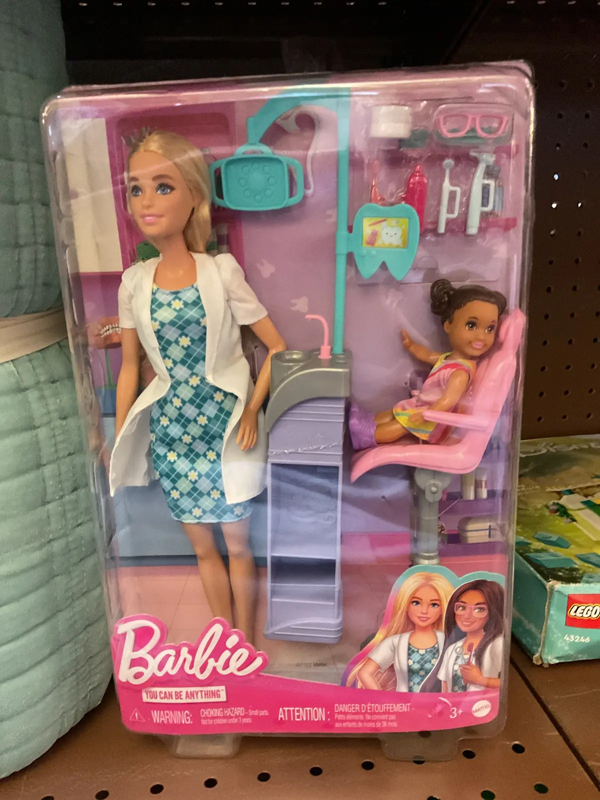 Barbie Careers Dentist Doll With Blonde Hair And Playset With Accessories 1