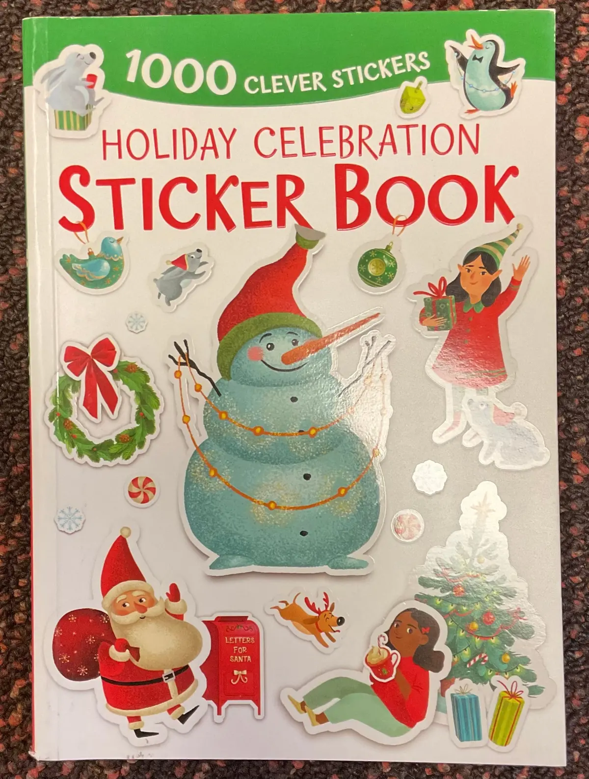 Holiday Celebration Sticker Book - (Clever Stickers) By Clever
Publishing (Paperback) 1