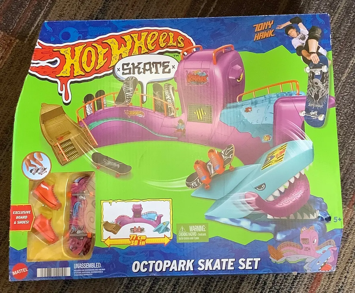 Hot Wheels Skate Octopark Playset 21Pc 1