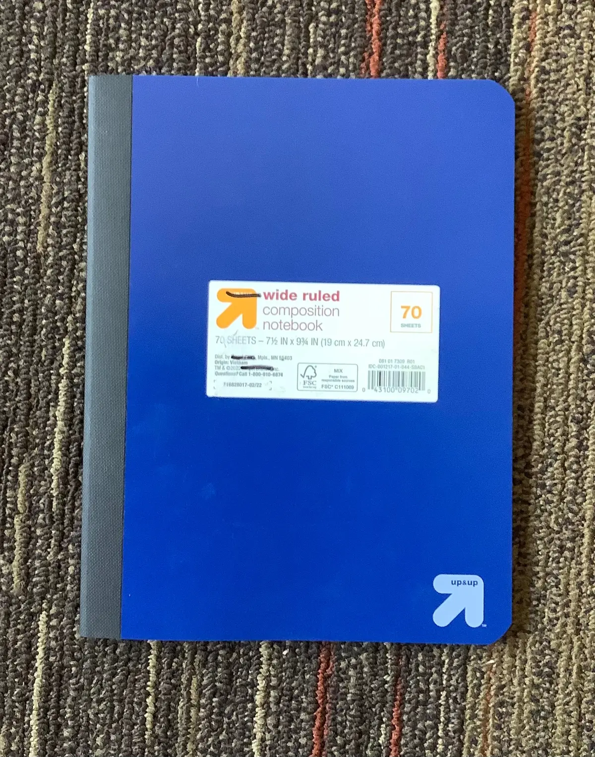 Ruled Green Flexible Cover Composition Notebook (Variations) 1