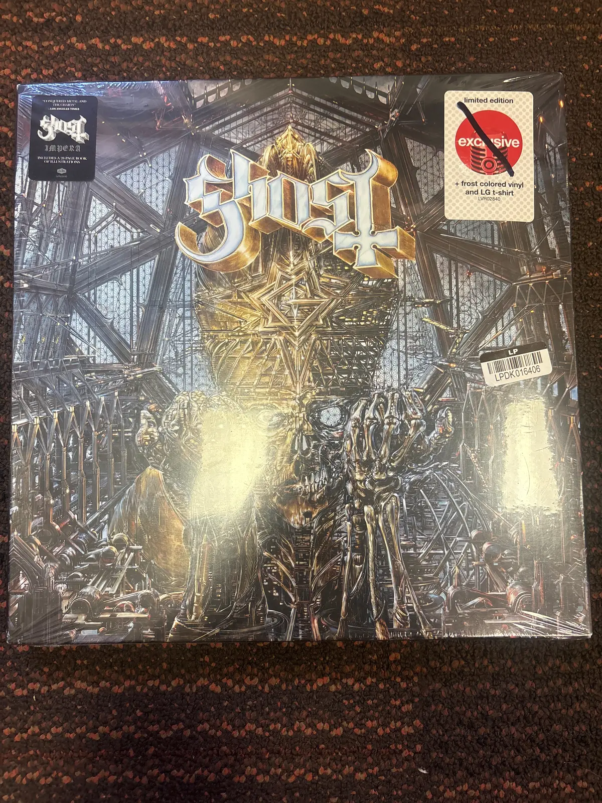 Ghost - Impera (Frost Colored Vinyl + Tshirt) Sealed 1