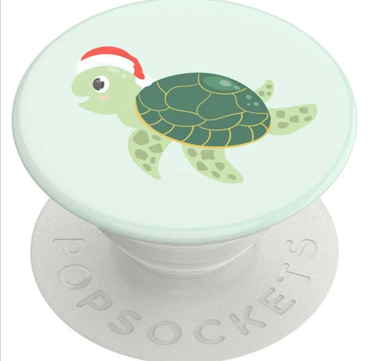 Popsockets Popgrip Cell Phone Grip & Stand - Santa Turtle 1