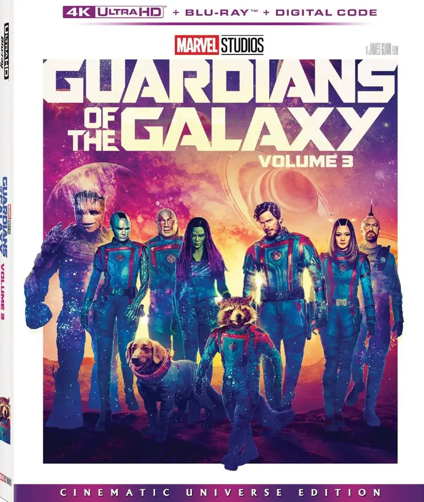 Guardians Of The Galaxy: Vol 3 (4K/Uhd + Blu-Ray + Digital) 1