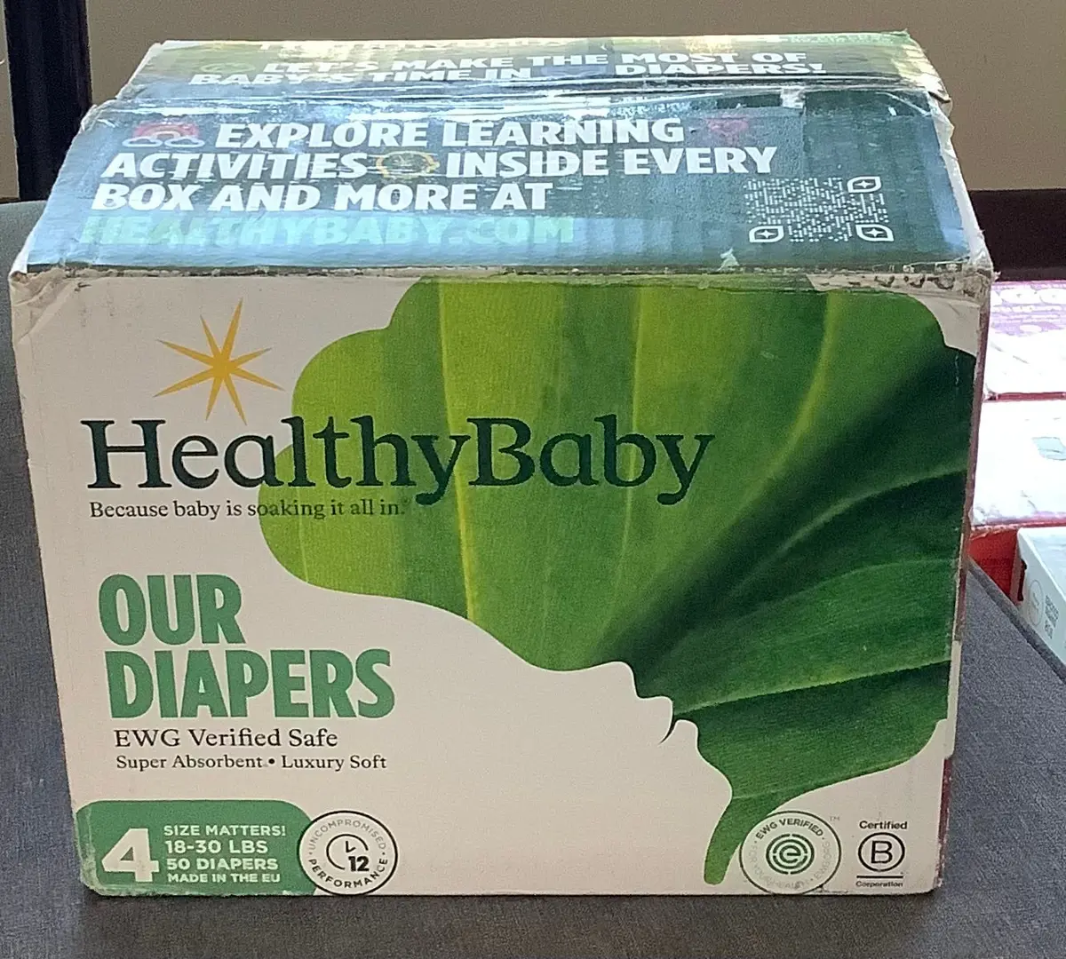 Healthybaby Diapers - Size 4 - 50Ct 1