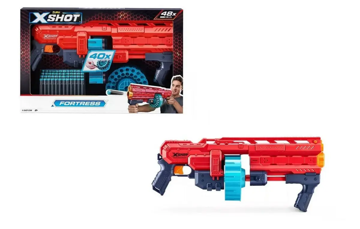 X-Shot Excel Fortress Blaster By Zuru 1