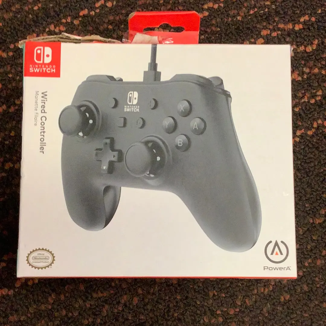 Powera Wired Controller For Nintendo Switch - Black 1