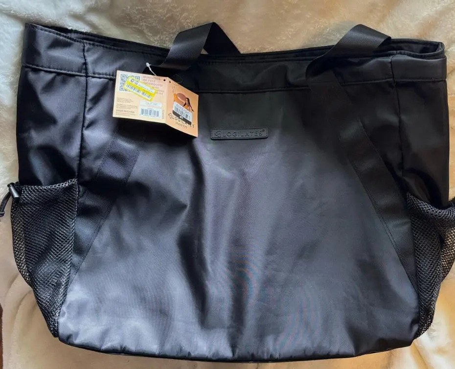Black Blogilates Studio Tote Oversize Yoga Gym Bag 1