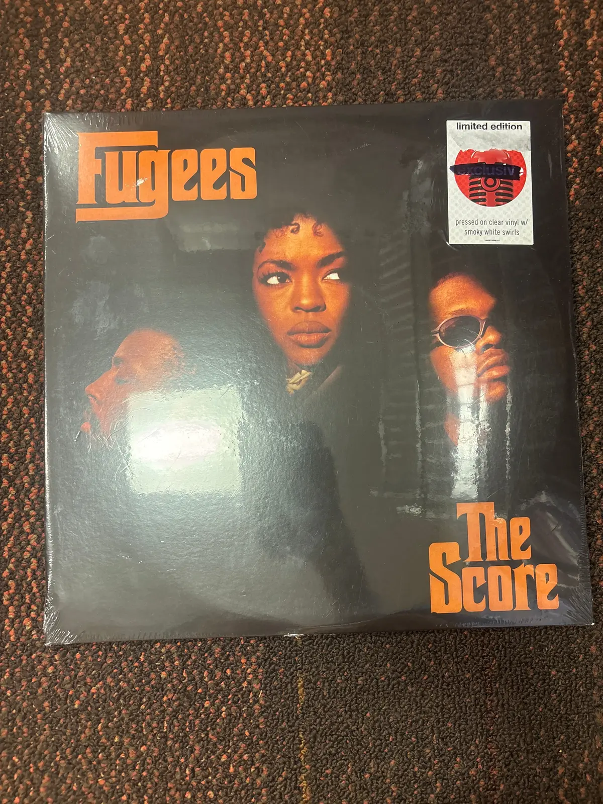 Fugees - The Score (Clear Vinyl With Smoky White Swirls) Sealed 1