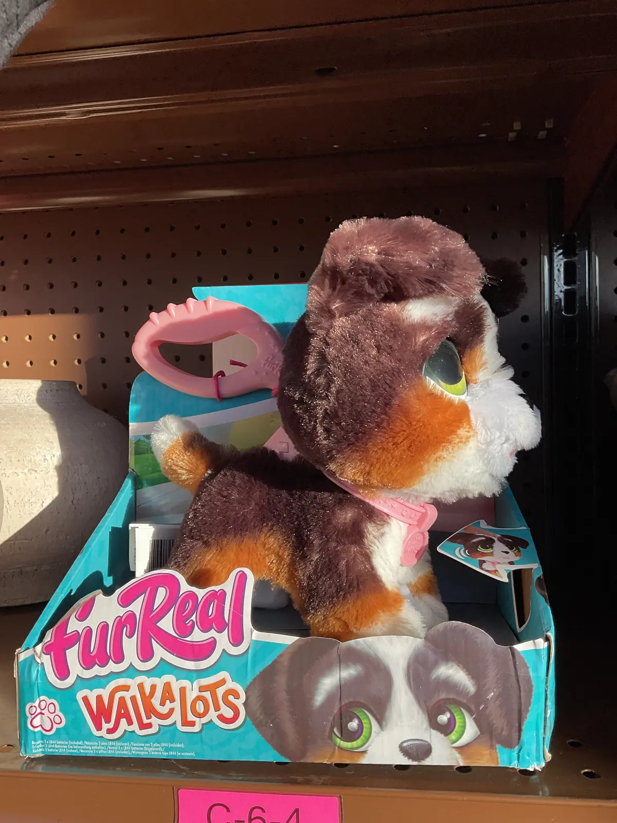 Furreal Walk-A-Lots Bernedoodle Interactive Toy 1
