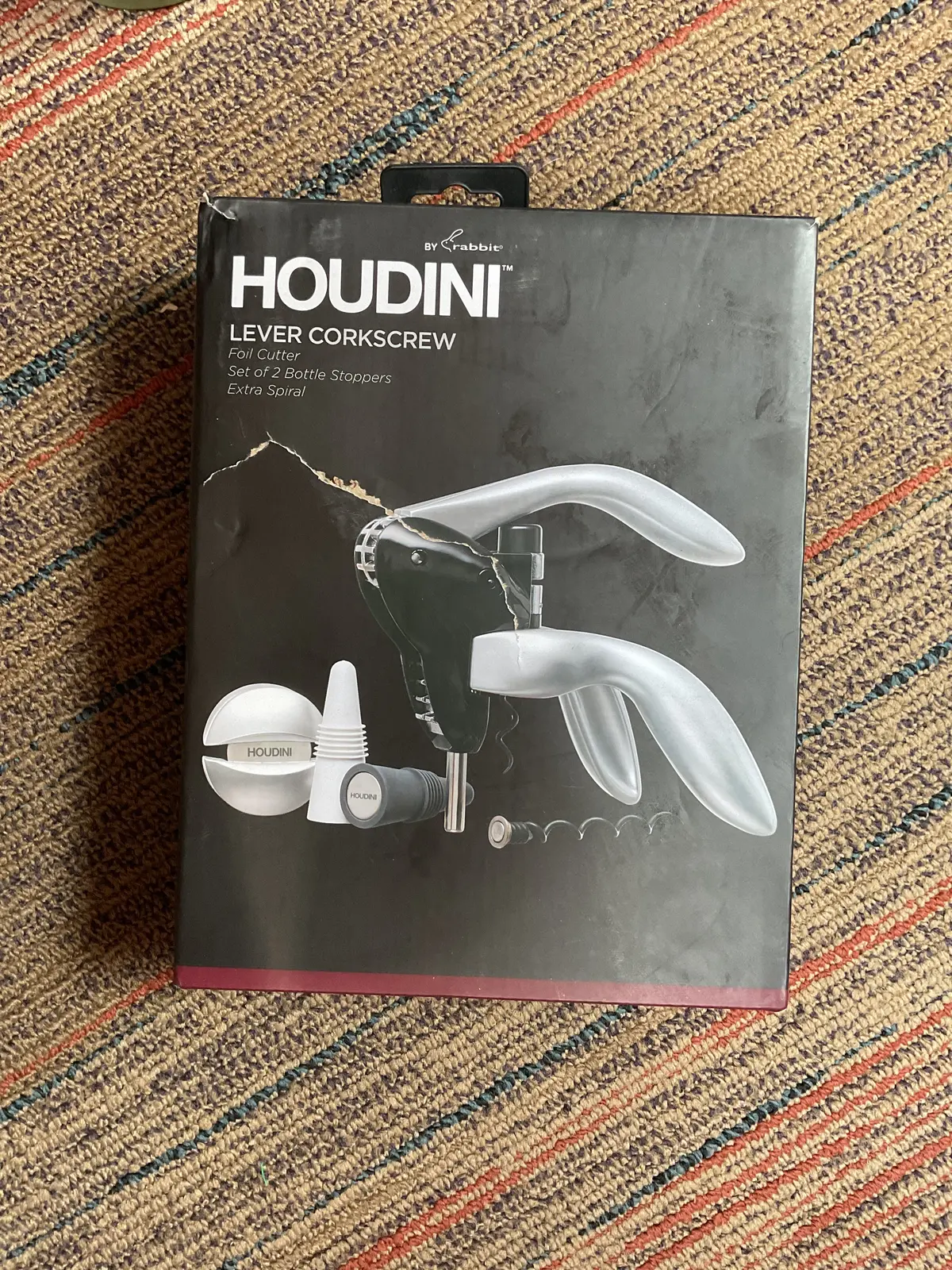 Houdini Deluxe Lever Corkscrew 1