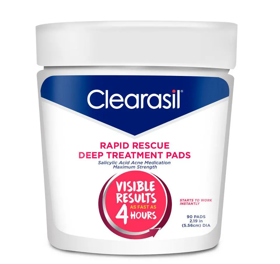 Clearasil Rapid Rescue Deep Treatment Pads - 90Ct 1