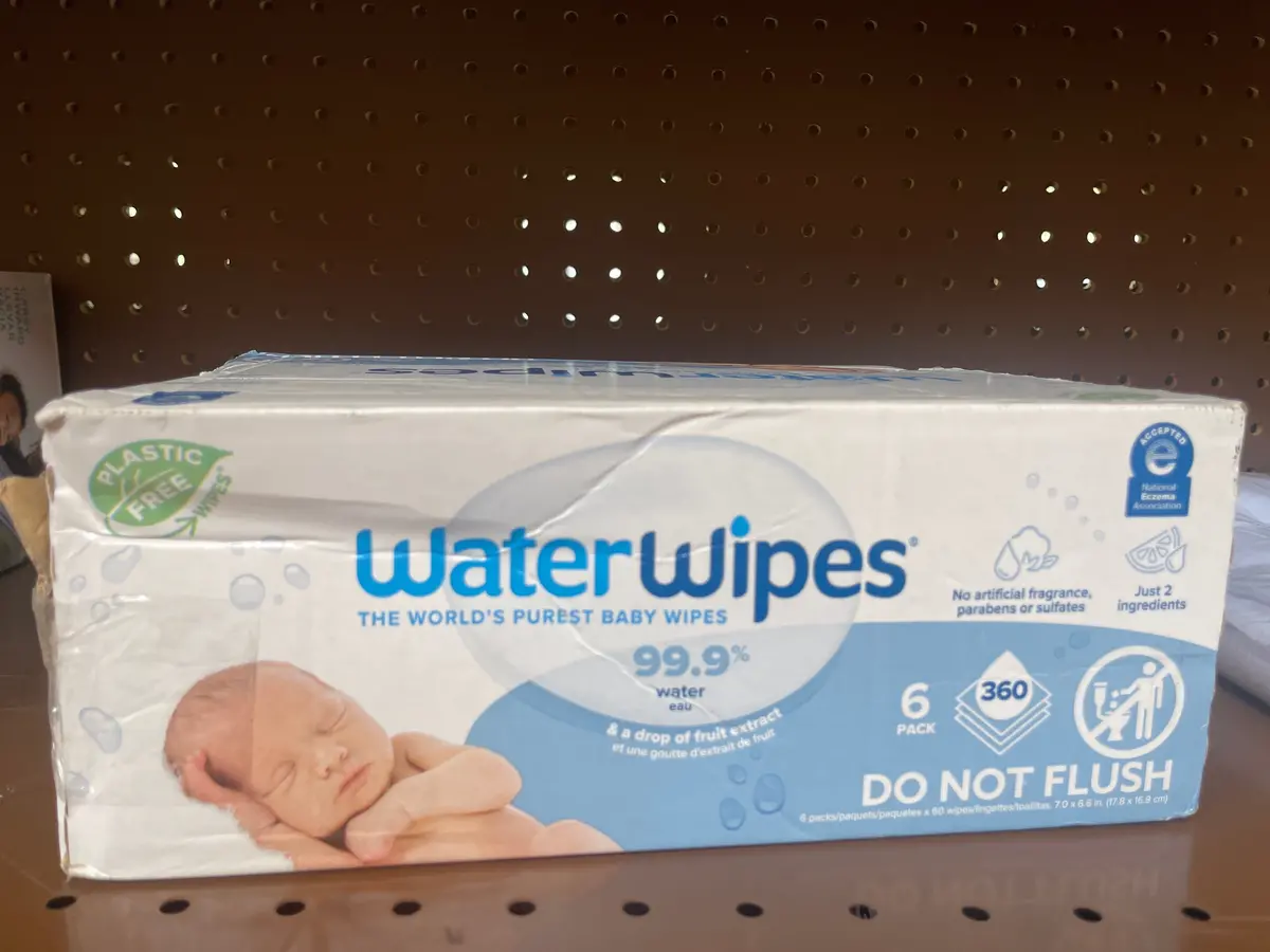 Waterwipes Plastic-Free Original Unscented
99.9% Water Based Baby Wipes - 360Ct 1