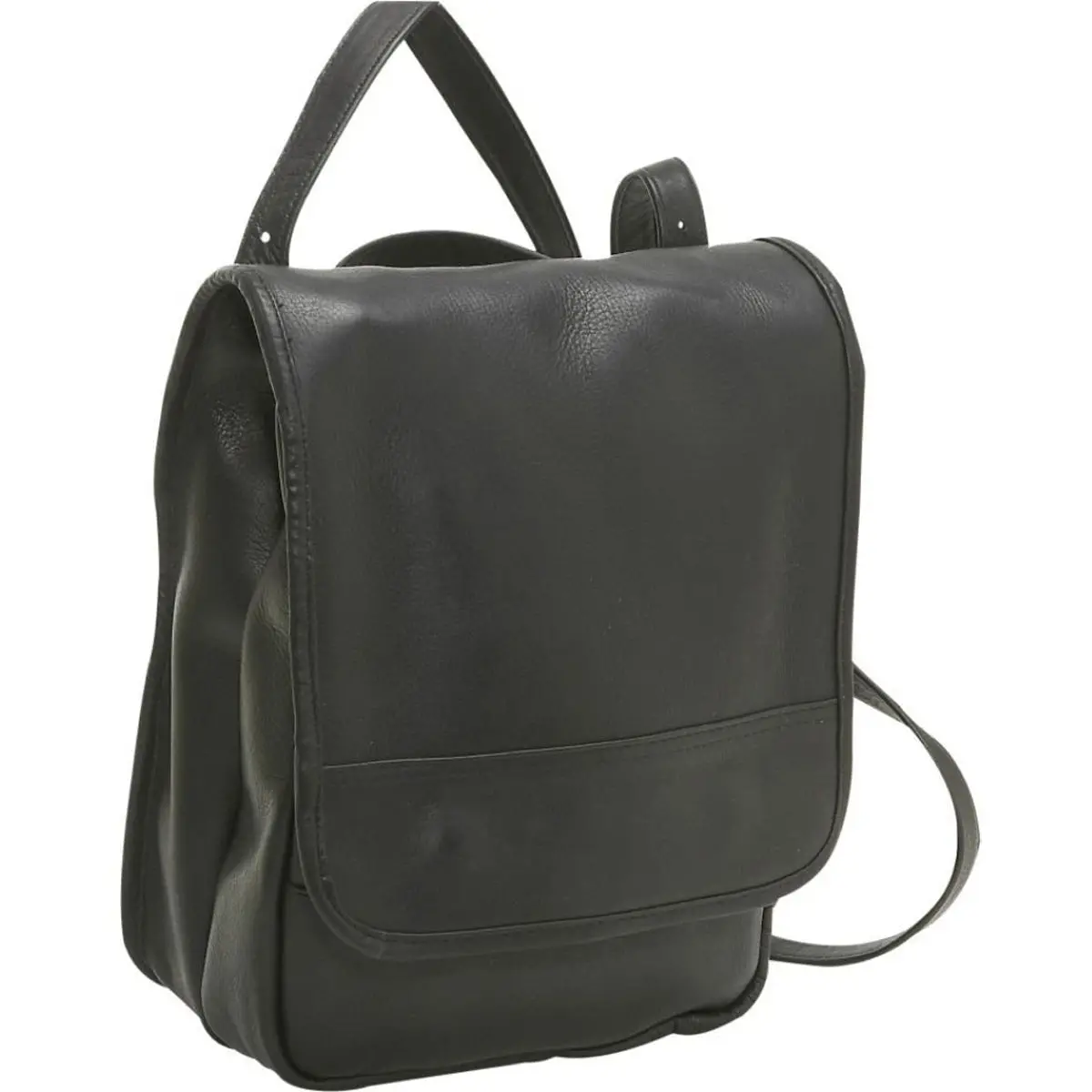 Ledonne Leather Convertible Backpack/Shoulder Bag 3