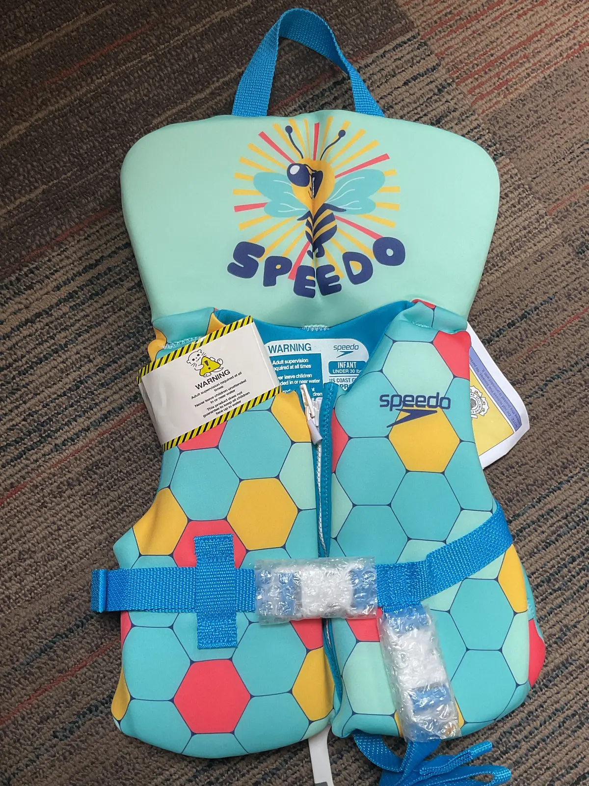 Clearance- Final Sale- Speedo Infant Life Jacket Vest - 2