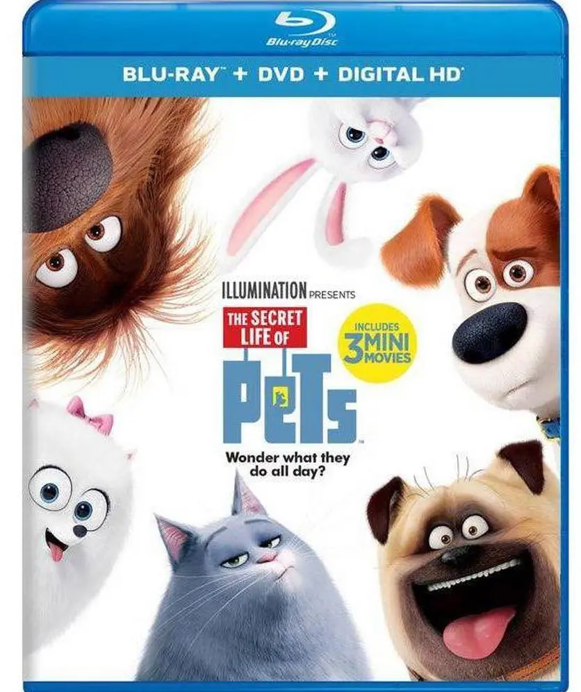 The Secret Life Of Pets (Blu-Ray/Dvd + Digital Hd) 1