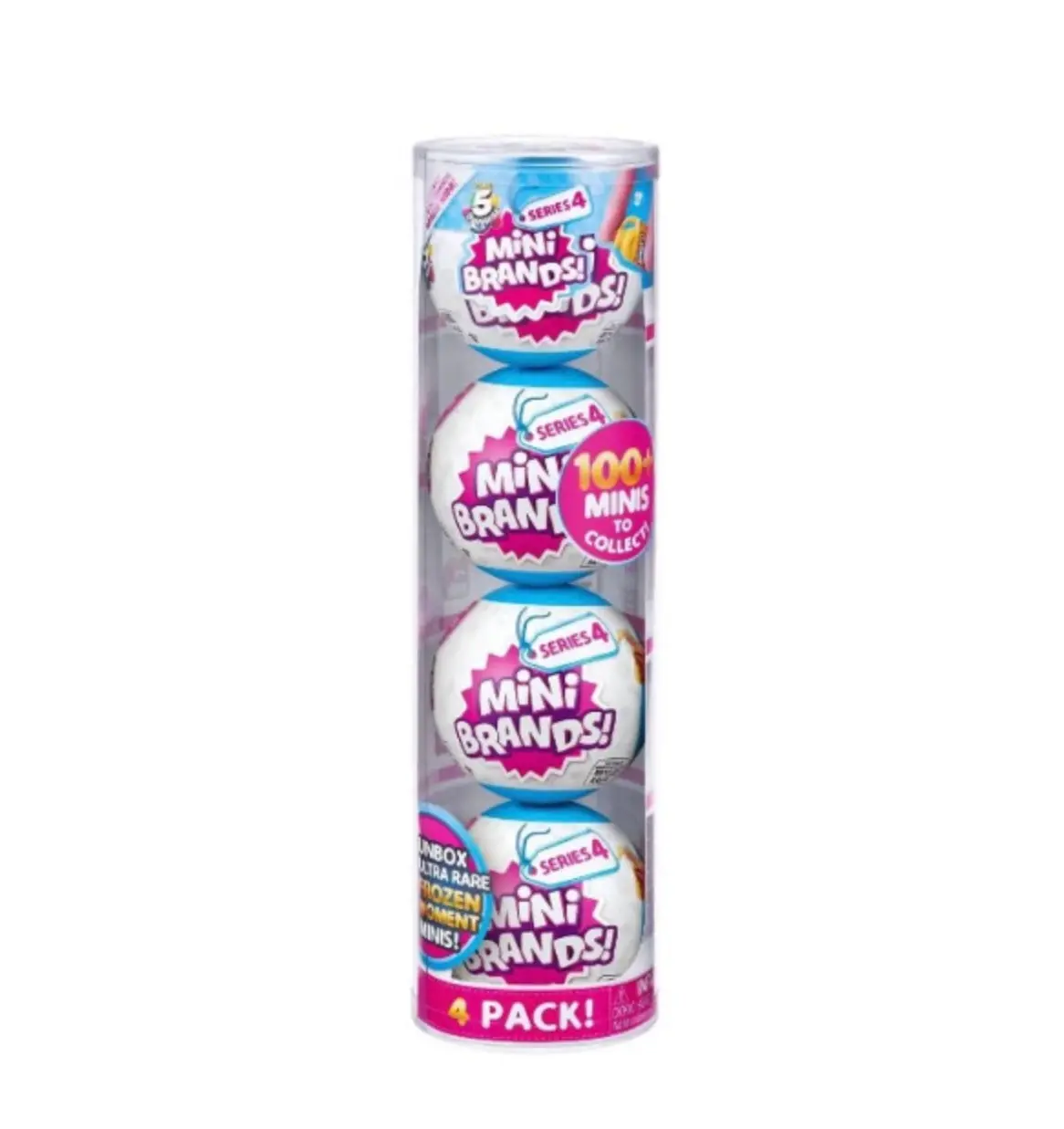 Mini Brands 5 Surprise
Series 4 (1) 4Pk Mini
Figures 1