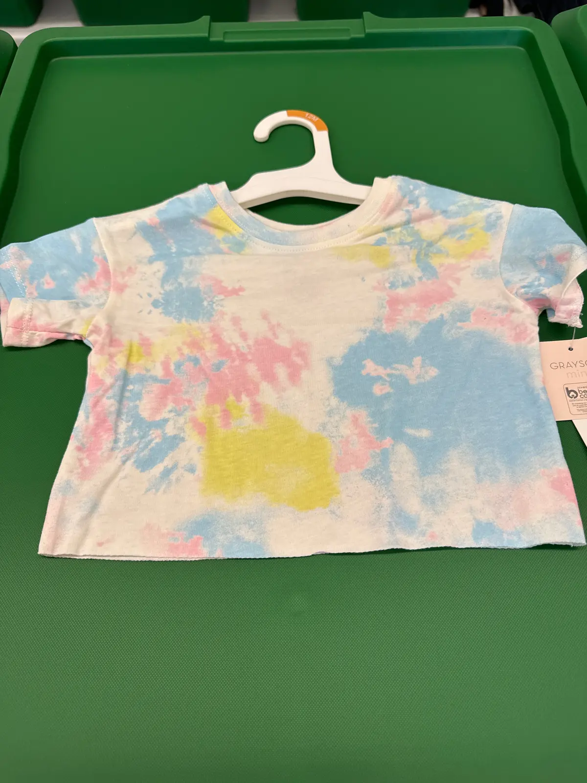 Kids Tyedye Crop T-Shirt 1