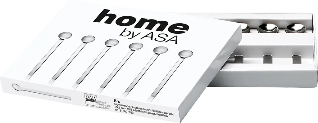 Asa Selection Espressolepel - 6 Stuks 1
