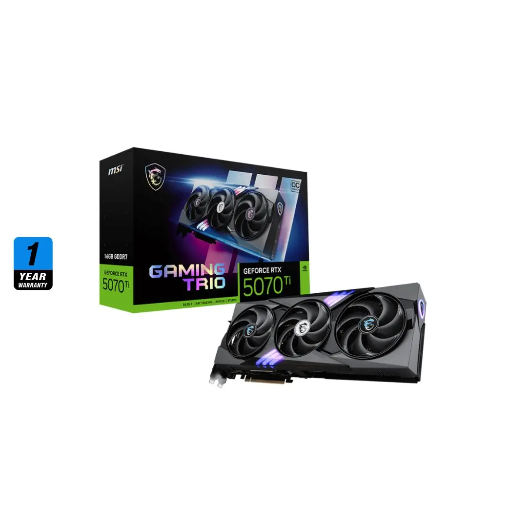 Msi Geforce Rtx™ 5070 Ti Gaming Trio Oc - 16Gb 1
