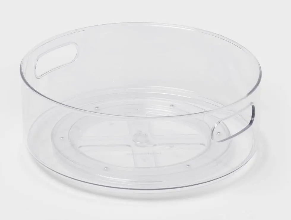 All Purpose Turntable Storage Clear 1