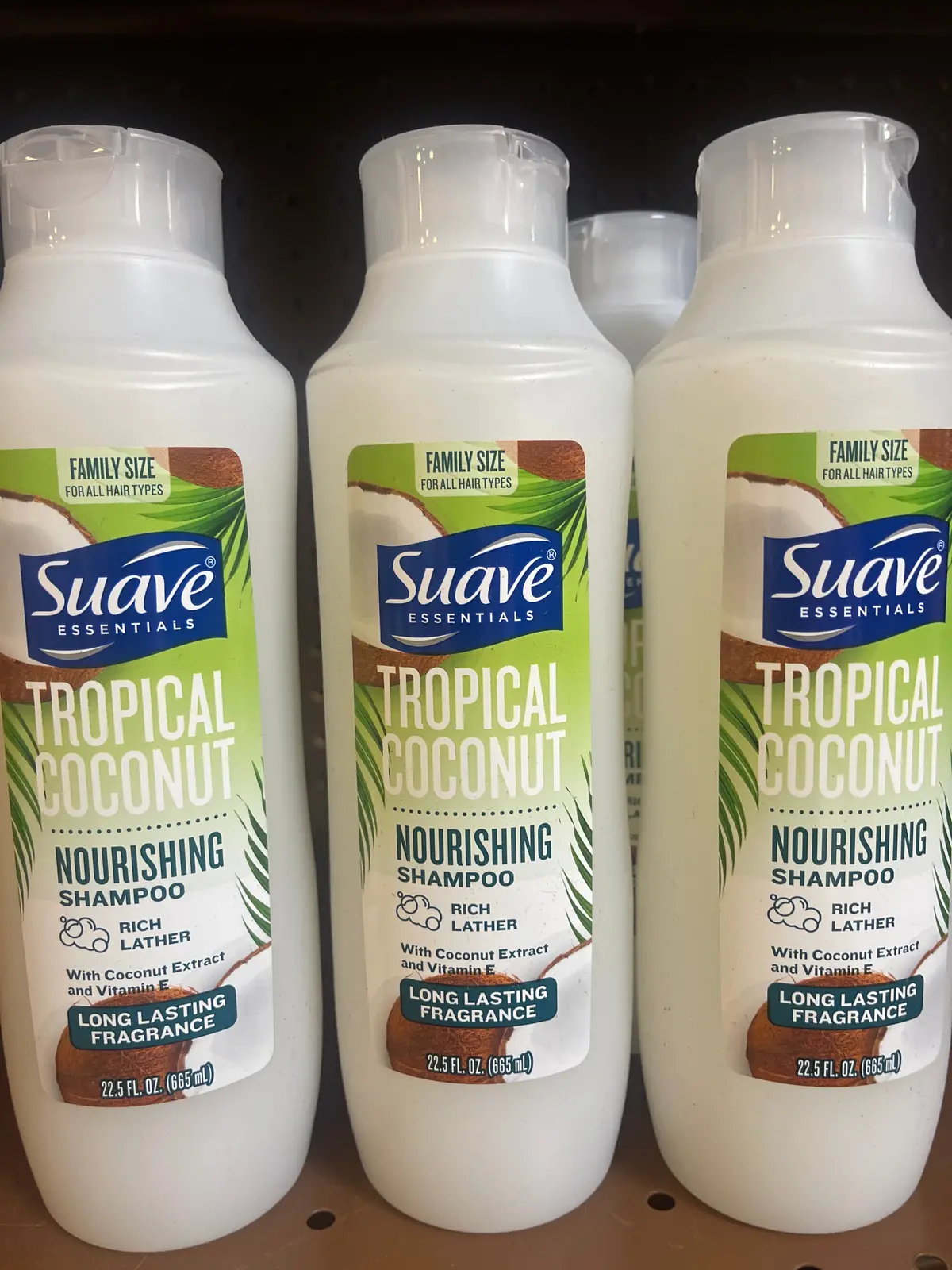 Suave Nourishing Shampoo Tropical Coconut
- 22.5 Fl Oz 1