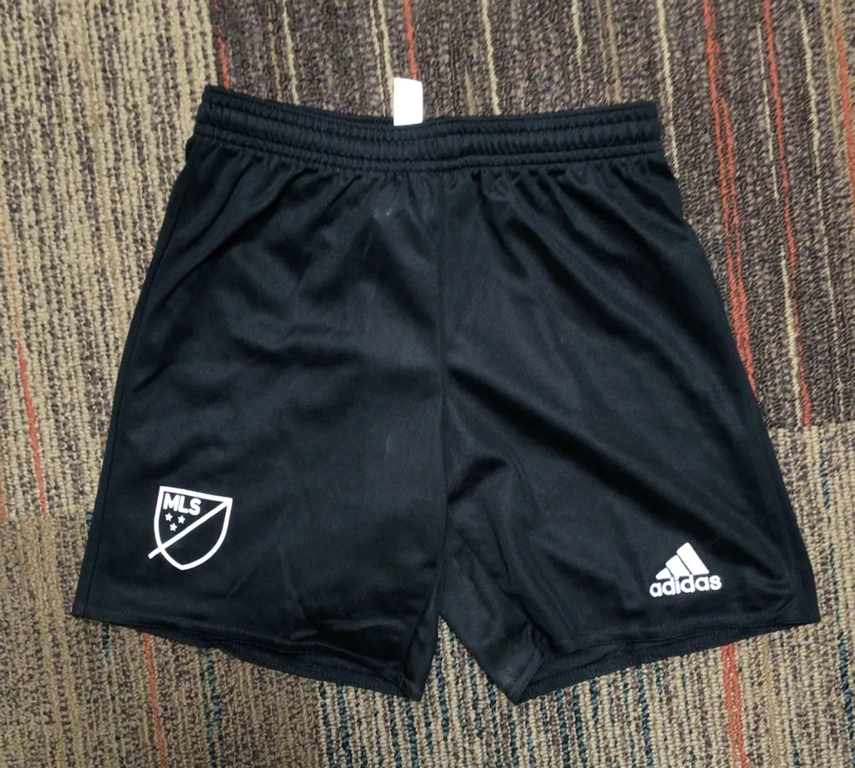 Youth Black Adidas Shorts - Size Small 1