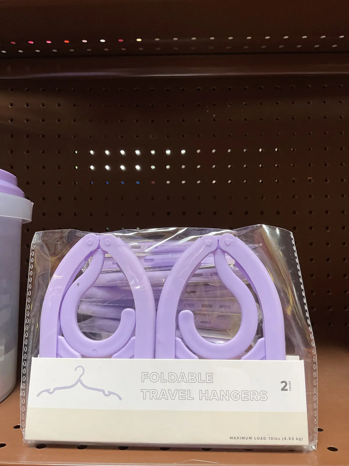 Foldable Travel Hangers - 2Pk 1