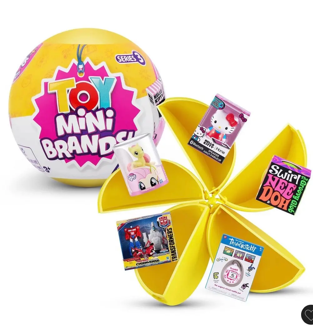 Mini Brands Series 3 Capsule 4Pk 1