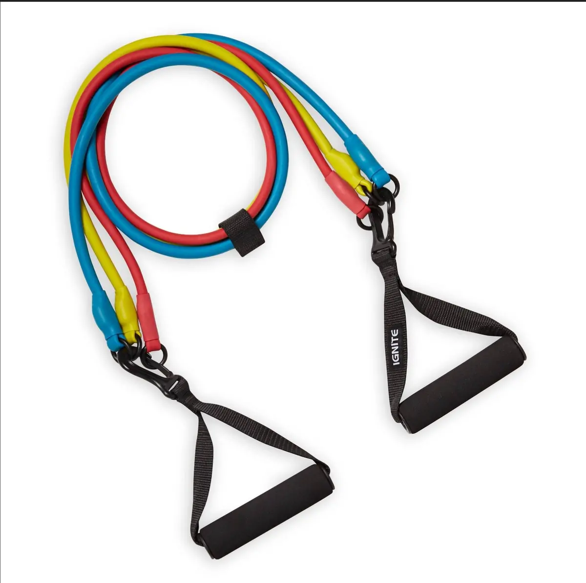 Ignite By Spri Resistance 3 In 1 Band Kit - Blue/Yellow/Pink1 1