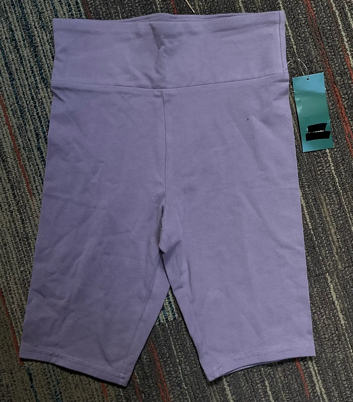 Women’S Biker Shorts - Size Small - Light Purple 1