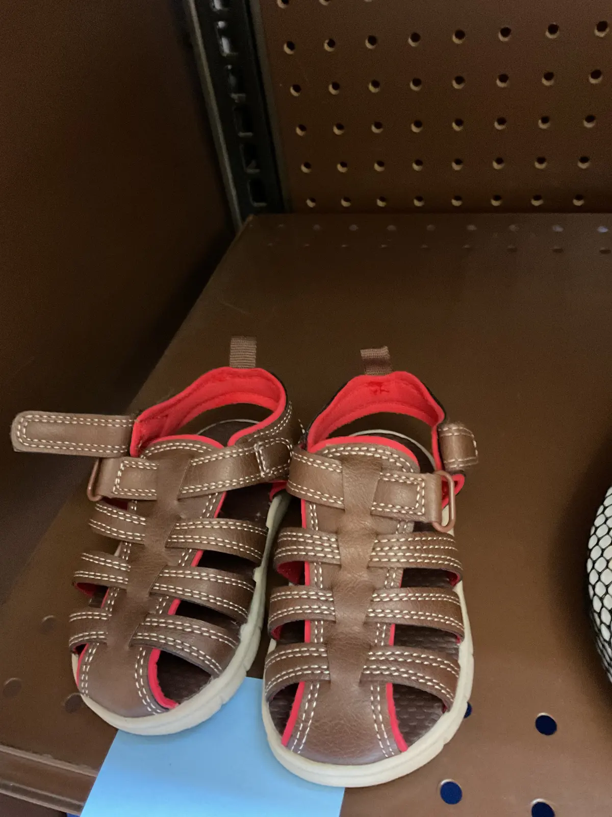 Kid’S Toddler Boys' First Walker Fishermansandals - Brown 3 1