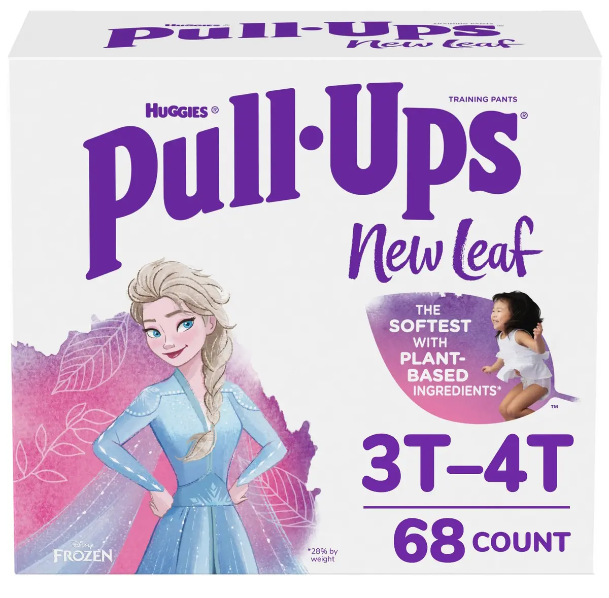 Pull-Ups New Leaf Girl’S Disney Frozen Training Pants- 3T-4T- 68Ct 1