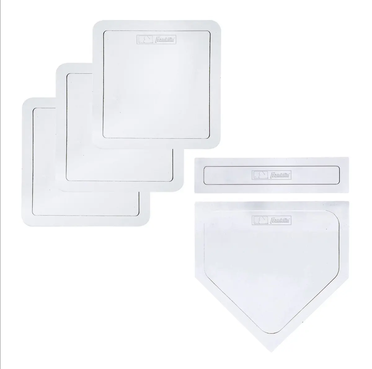 Franklin Sports Throw Down Baseball Bases - 5Pc 1